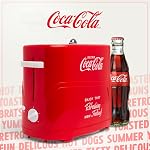 Nostalgia Coca-Cola Hot Grille-pain pour chiens - 2 Fente Bun Mini Des chants - Travaille avec poulet, dinde, liens végétatifs, saucissons et brats - Rouge coca