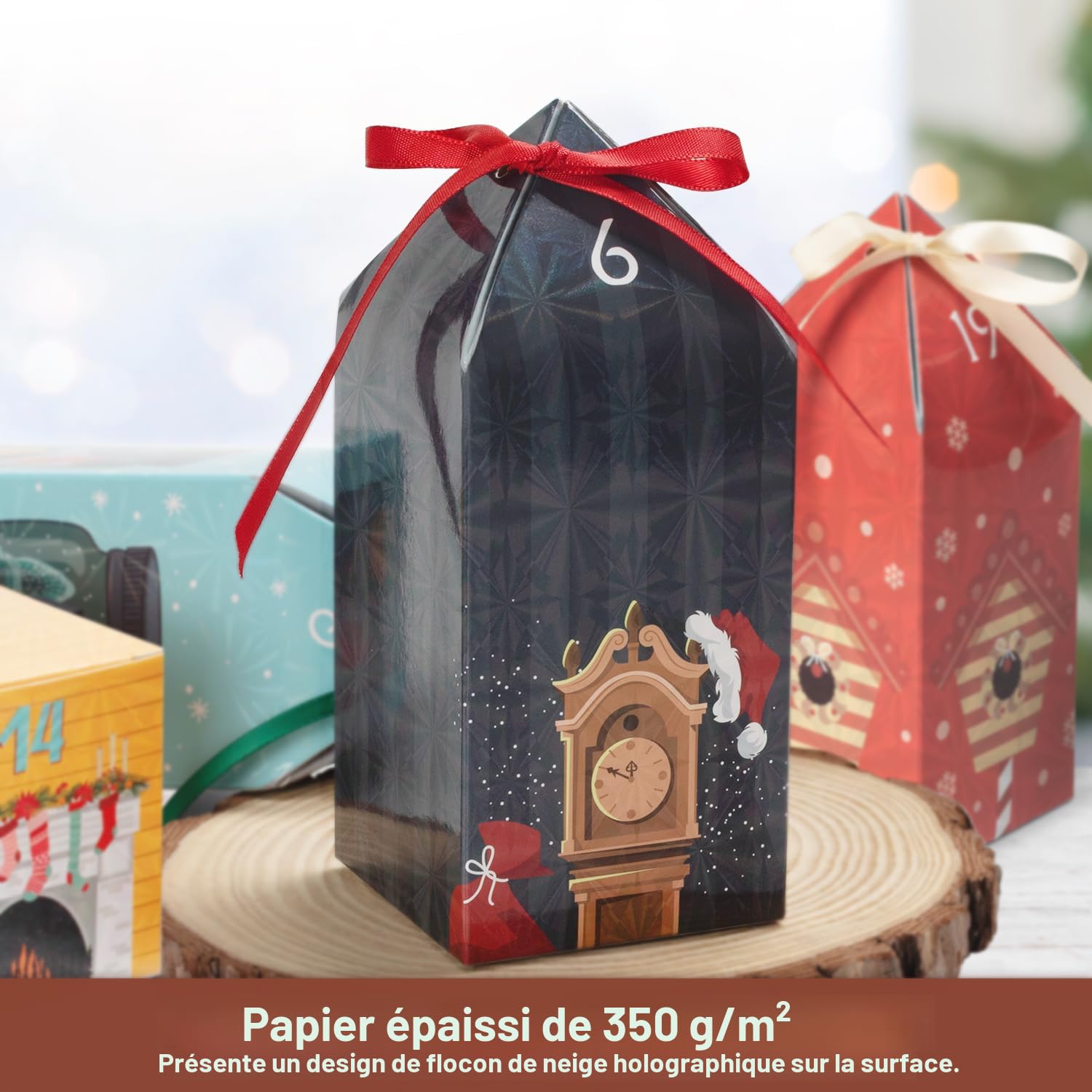 Calendrier de l'avent Noël à personnaliser avec votre message photo Femme Sexy