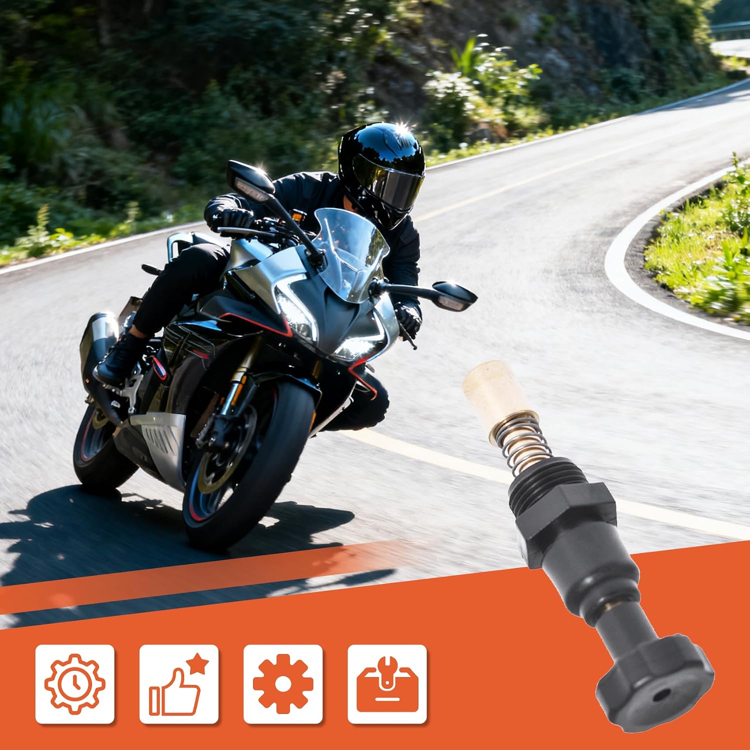 labwork Choke Plunger Valve Replacement for Yamaha DRZ400 YFZ450 FCR MX FCR MX37 FCR MX39 FCR MX40