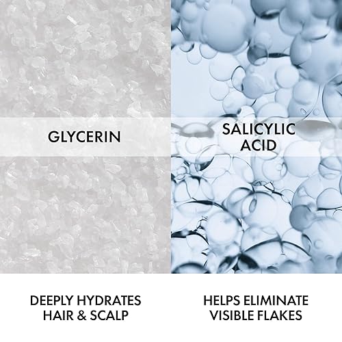 Miniatura 3 de Dercos Champú anticaspa de ácido salicílico, 6.8 fl oz, champú para caspa de agua a espuma y tratamiento con picazón en el cuero cabelludo,