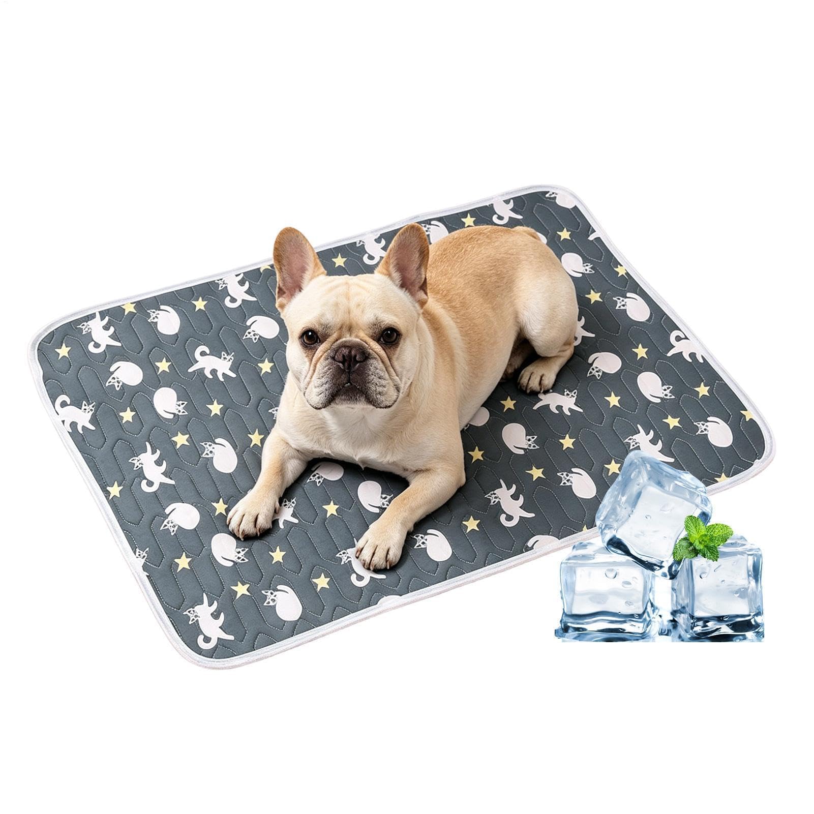XJBTBA Tappetino rinfrescante per Cani, Lettino Comfort Lavabile e Portatile