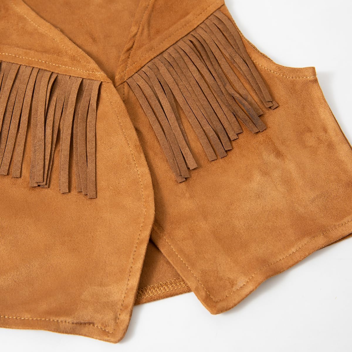 LXKIKMM Western Cowboy Style Costume Kids' Vest & Bandana Set