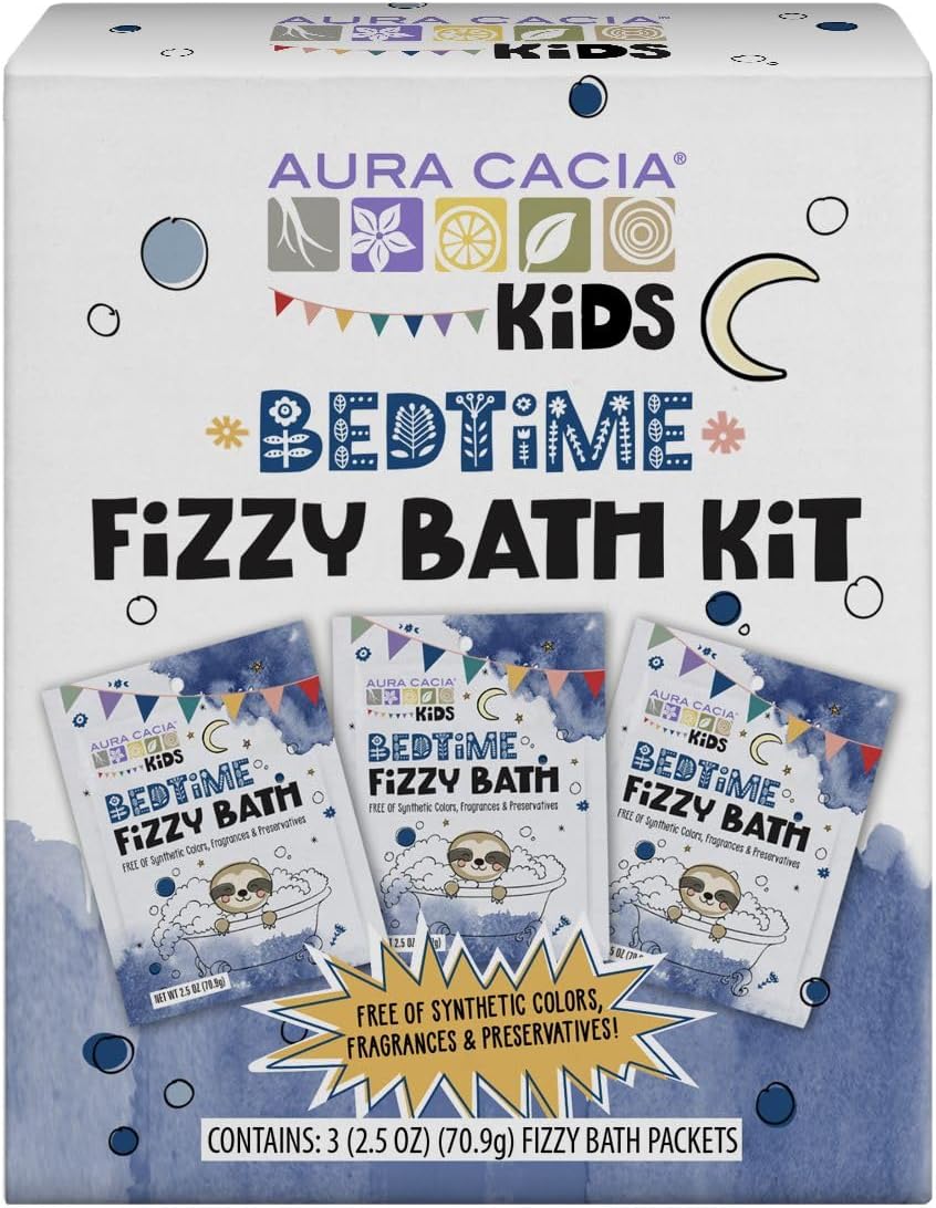 Aura CaciaKids Bedtime Fizzy Bath Kit