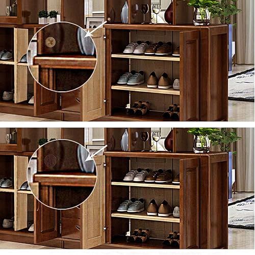 Miniatura 7 de Tapones de PVC adhesivos para agujeros de tornillo, 378 piezas para reparación de muebles de pared, vinilo de madera, 7 colores, cubierta de