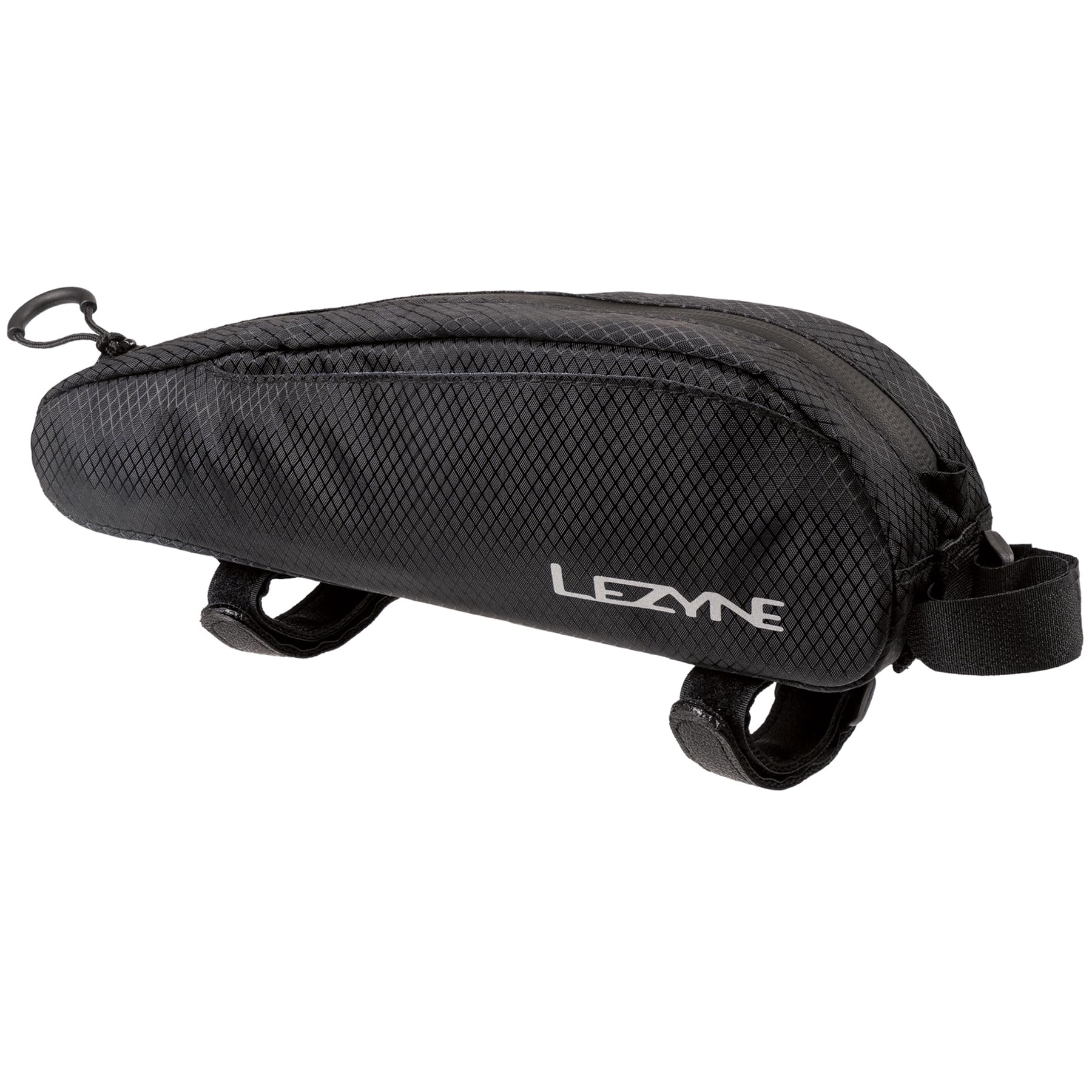 LEZYNE Energy Caddy Bicycle Frame Storage Bag - Water-Resistant Bike Top Tube Organizer with Zipper Closure, 3-Point Attachment