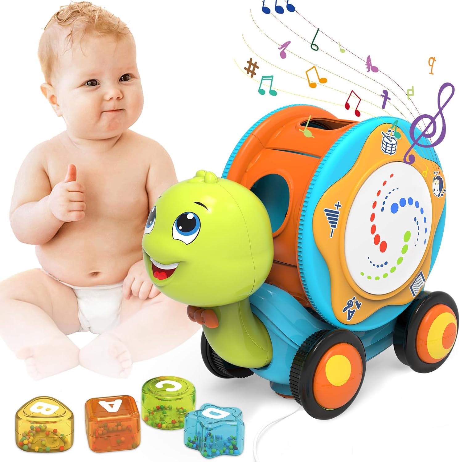Leopmase Montessori Toys for Babies 612 Months Crawling