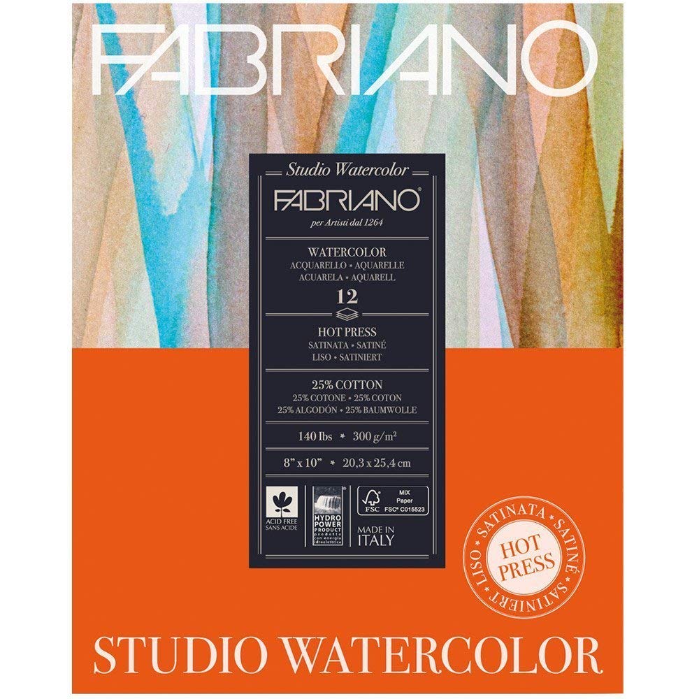 Fabriano Artistico Extra White 300 Gr | 100% Cotone - Grana Fine - Fogli 56 X 76 Cm - Foto 4