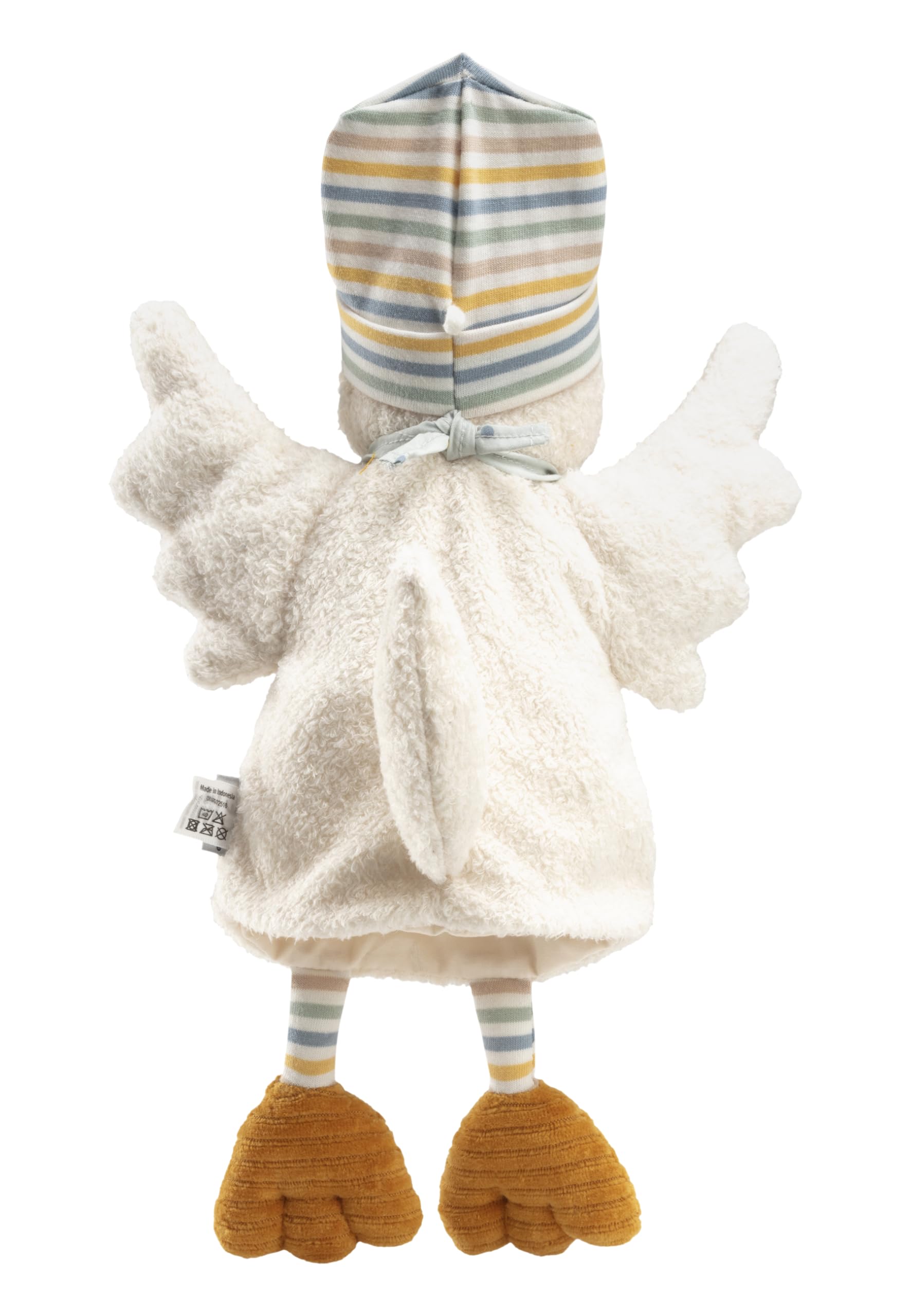Sterntaler Handpuppe Ente Edda Lou mit Beanie Mütze - weiches Kinder Spielzeug zum Puppentheater, Erzählen, Kuscheln & Sprachförderung – Perfekter Spielkamerad & Geschenkidee, beige