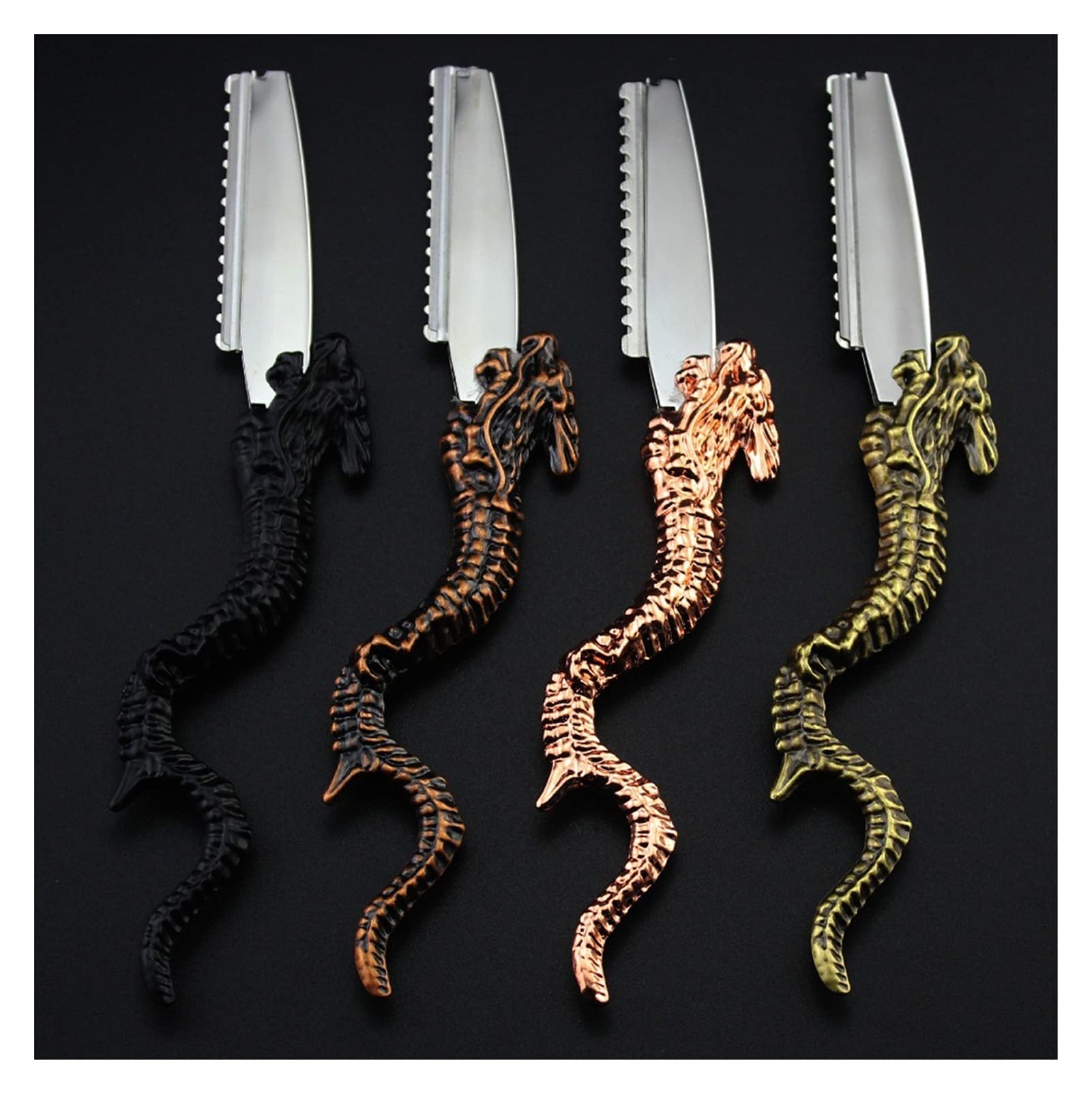 Tijeras para Cortar El Cabello, Tijeras Profesionales para Cortar El Cabello, Peine para Adelgazar, Cuchillo para Adelgazar, Metal De Acero Inoxidable, Mango Largo