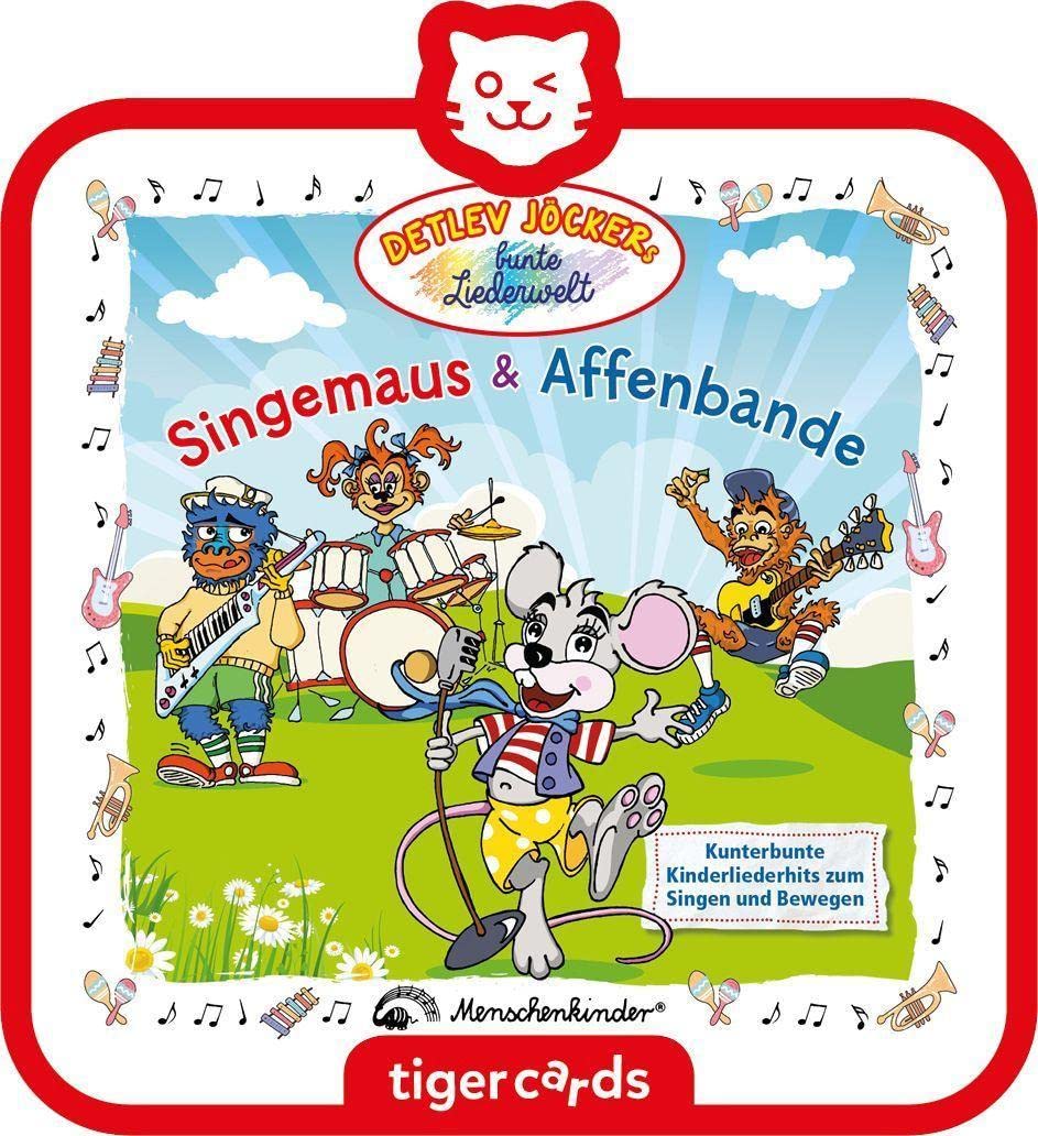 tigermedia 4505 Tig.Card Detlev Jöcker Singemaus und Monkey Band, Colourful