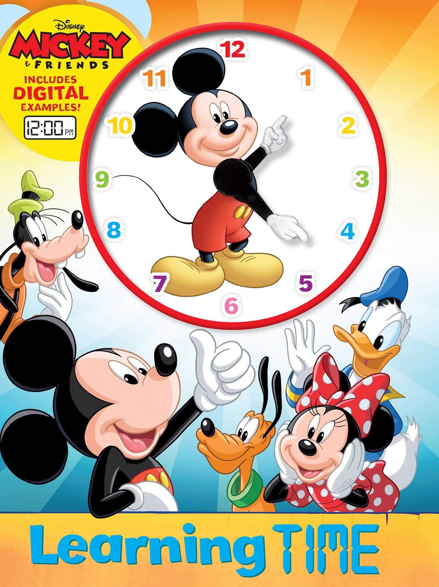 Disney Mickey and Friends: Learning Time (Book Plus)