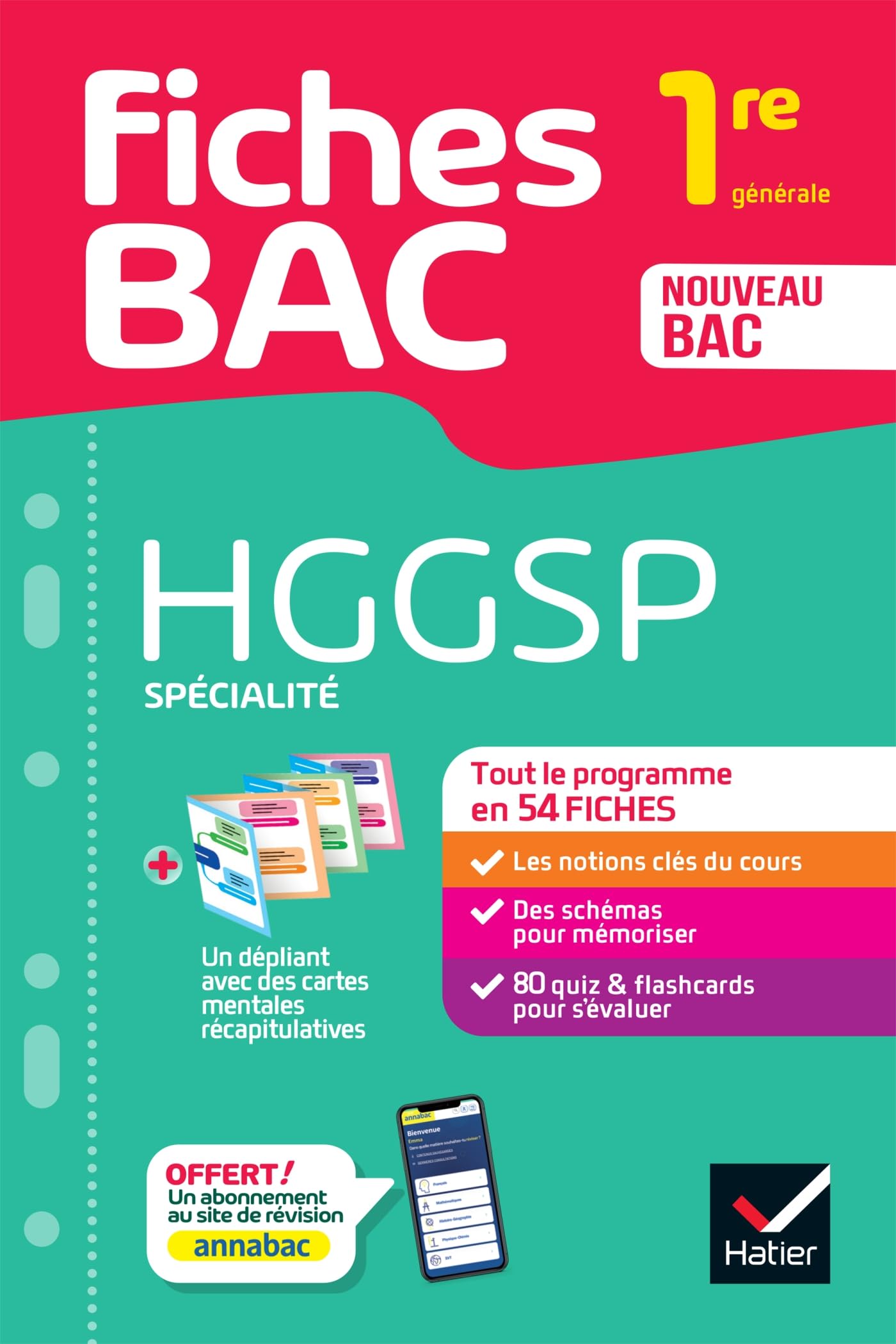 Fiches bac - HGGSP 1re générale (spécialité): tout le programme en fiches de révision détachables: 29
