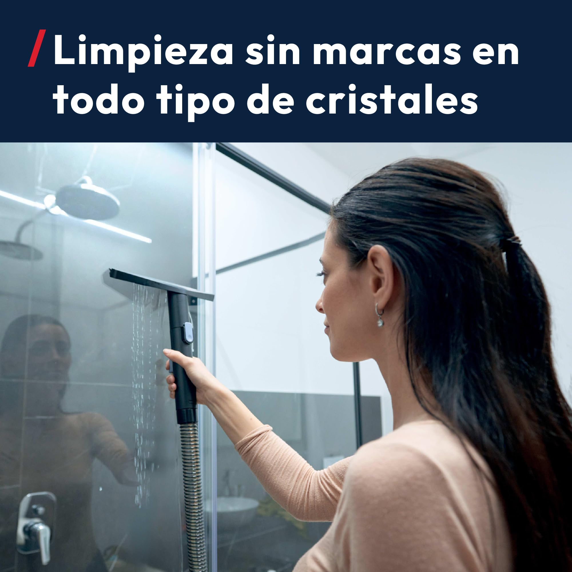 Hoover HS5 Limpiador de Manchas para Alfombras, Sofás y Cristales | Lava y Seca Tapizados, Compacta, Depósito 1,5L, Accesorio Ventanas, Ideal Manchas de Mascotas y Niños