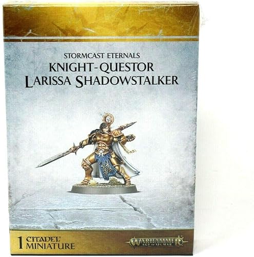 GW AOS Stormcast Eternals Knight-Questor Larissa Shadowstalker Warhammer Aniversario Cumpleaños Edad de Sigmar Modelo de edición limitada