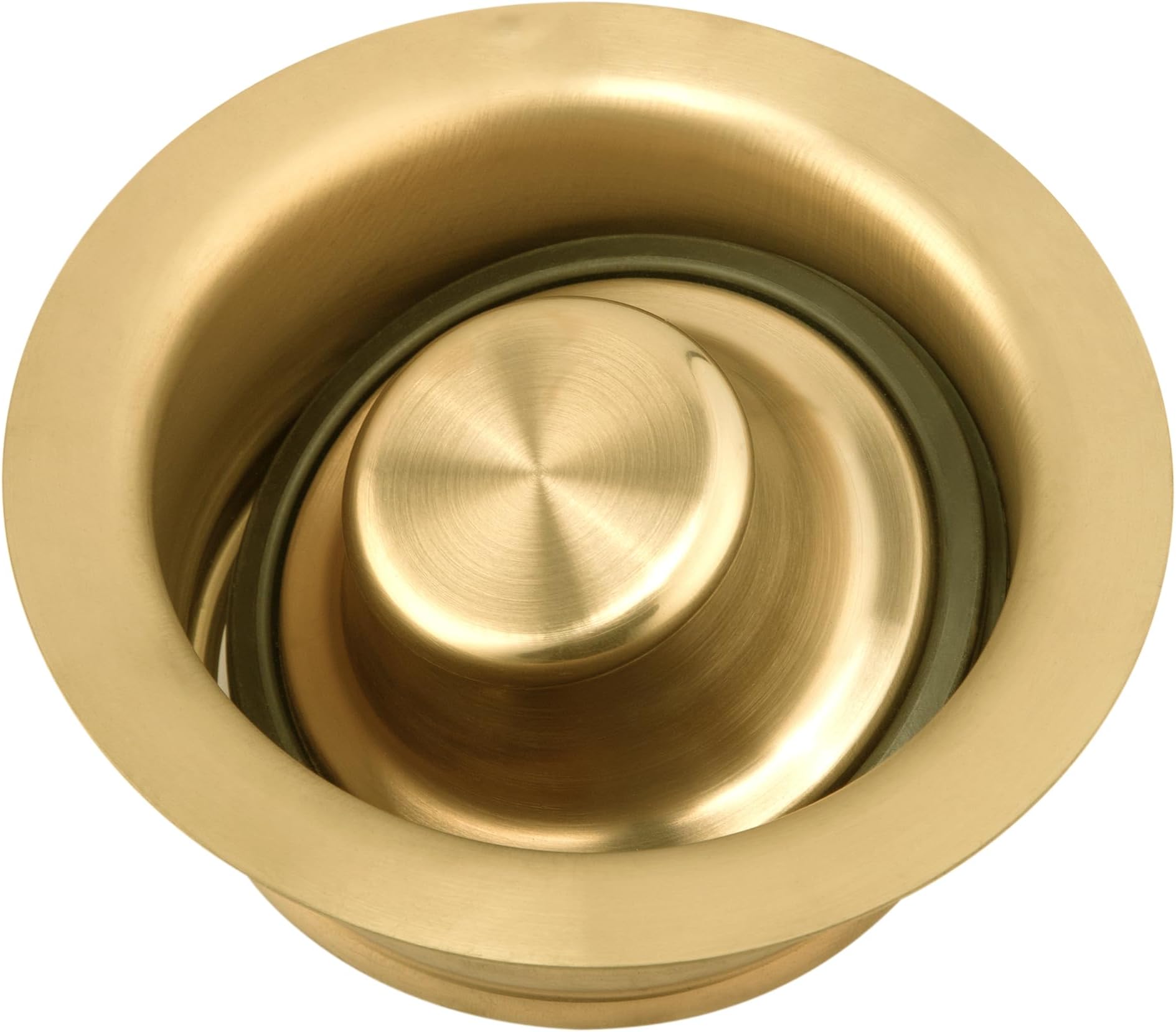 Artiwell Sink Garbage Disposal Flange and Stopper, Universal Flange Fit for 3-1/2 Inch Standard Sink Drain Hole, Kitchen Sink Replacement Accessories, Sink Food Waste Disposer Kit (CHAMPAGNE BRONZE)
