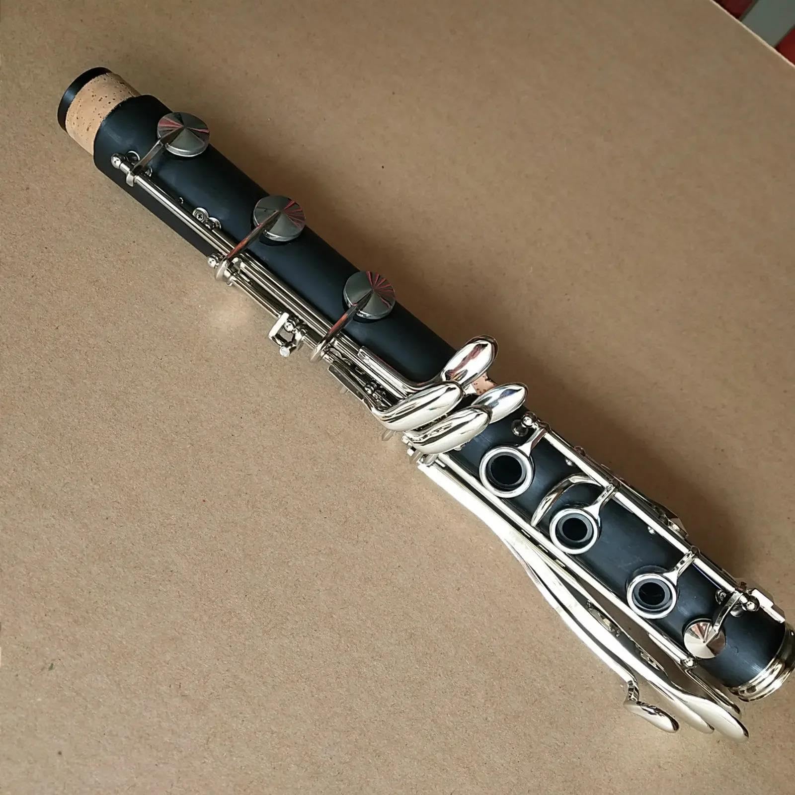 Professionnelle Clarinette En Caoutchouc Dur G Key Avec Étui