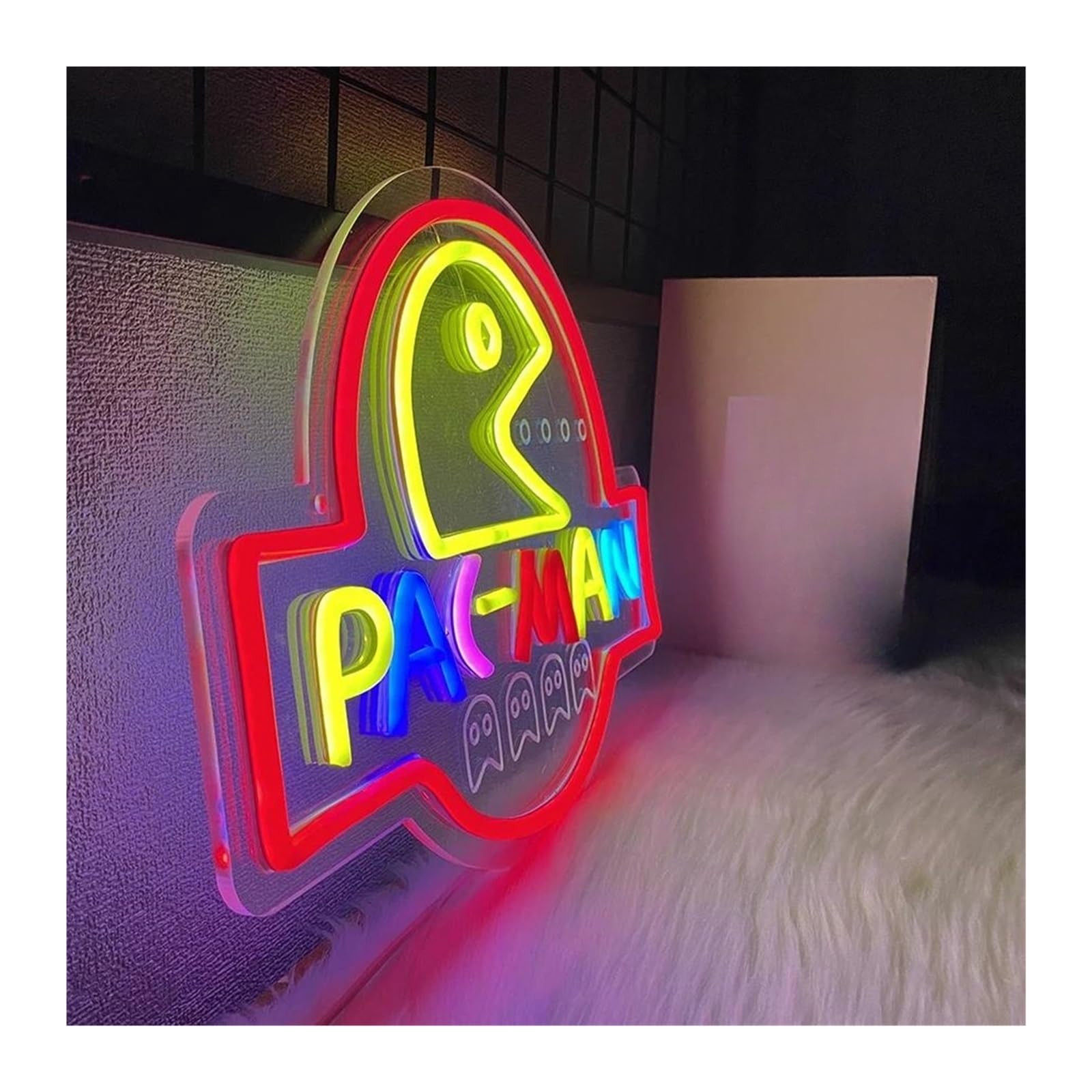 Insegna al Neon LED Insegna Al Neon Per Videogiochi, Luce Colorata Alimentata Tramite USB Per Zona Giochi, Sala Video, Decorazione Da Parete Per Camera Da Letto Per Ragazzi