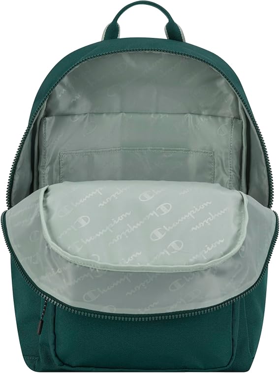 Champion Level Laptop Backpack with Padded Adjustable Straps, Water Bottle Pocket for Work, Travel, Daily Use, Emerald Allure, One Size