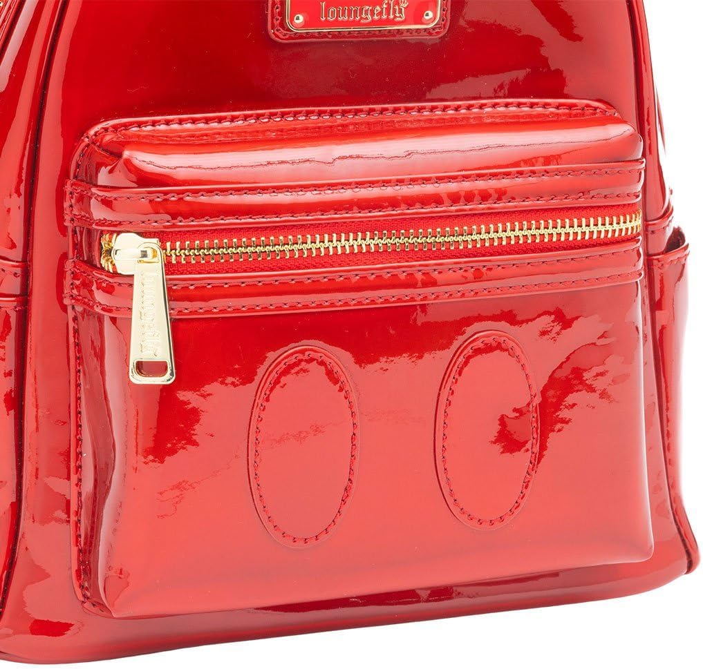 Loungefly Disney Mickey Mouse Holographic Series Womens Backpack - Ruby