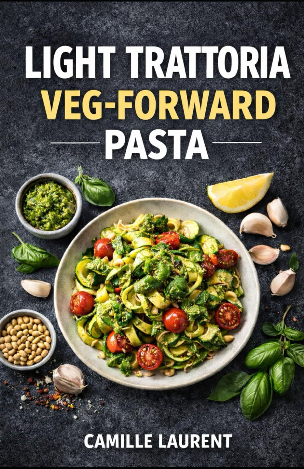 Light Trattoria & Veg-Forward Pasta: 60 Lighter Italian Recipes with Roasted Vegetables, Fresh Herbs, Bright Sauces, and Weeknight Pasta Favorites: ... pestos, baked pastas, and 20-minute meals...