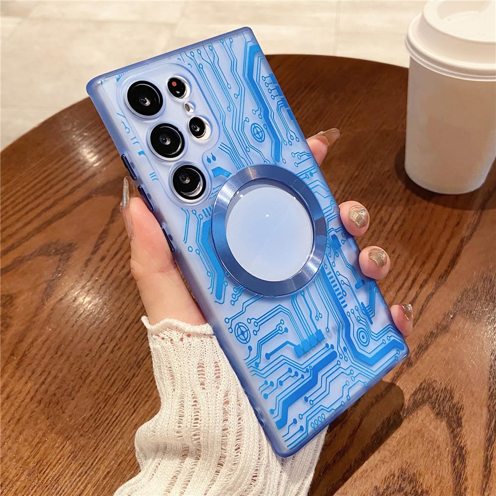 Coque circuit imprimé Samsung S22 idéale pour rester connecté