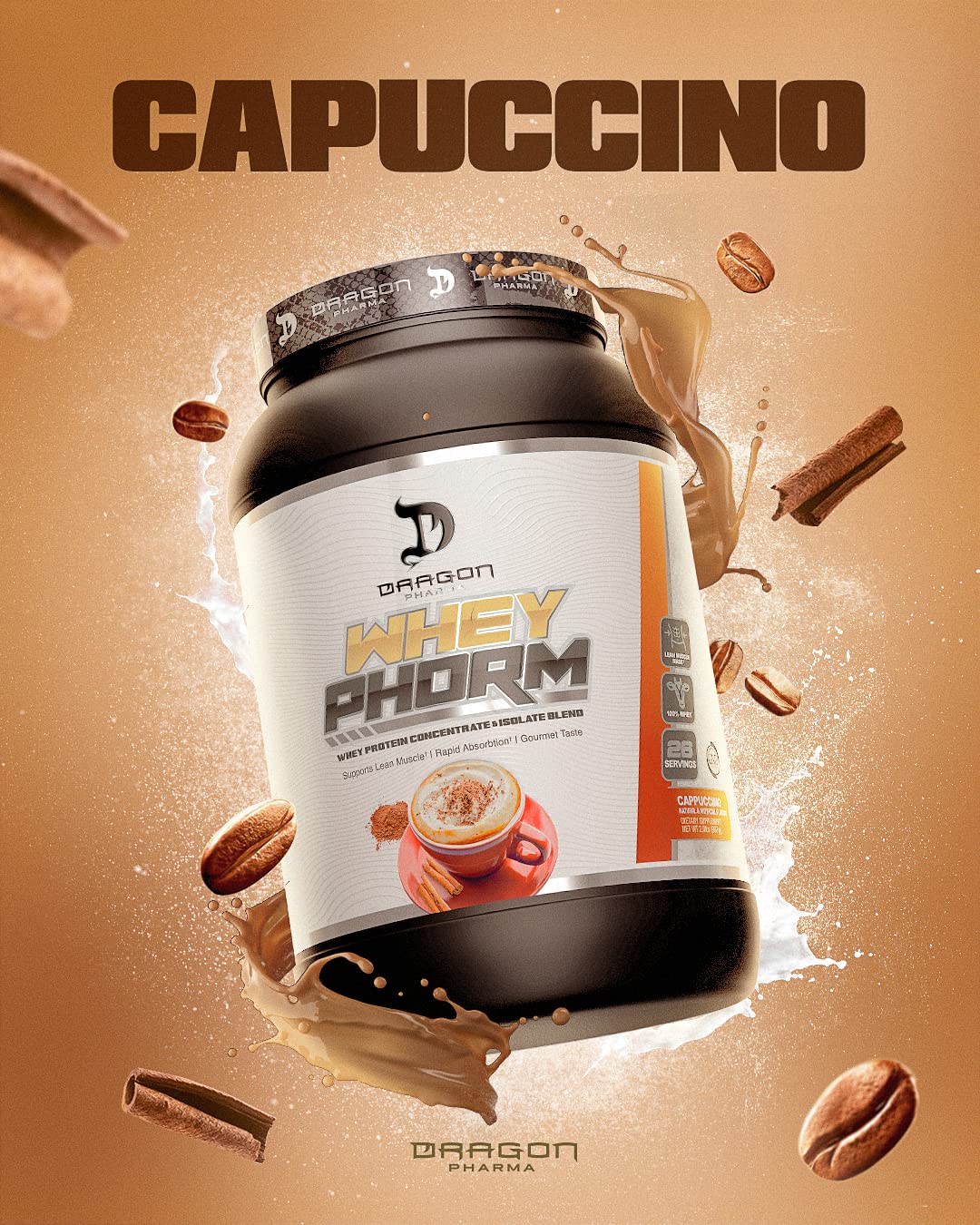 Amazon.com: DRAGON PHARMA Whey Protein Blend, Fast Absorption