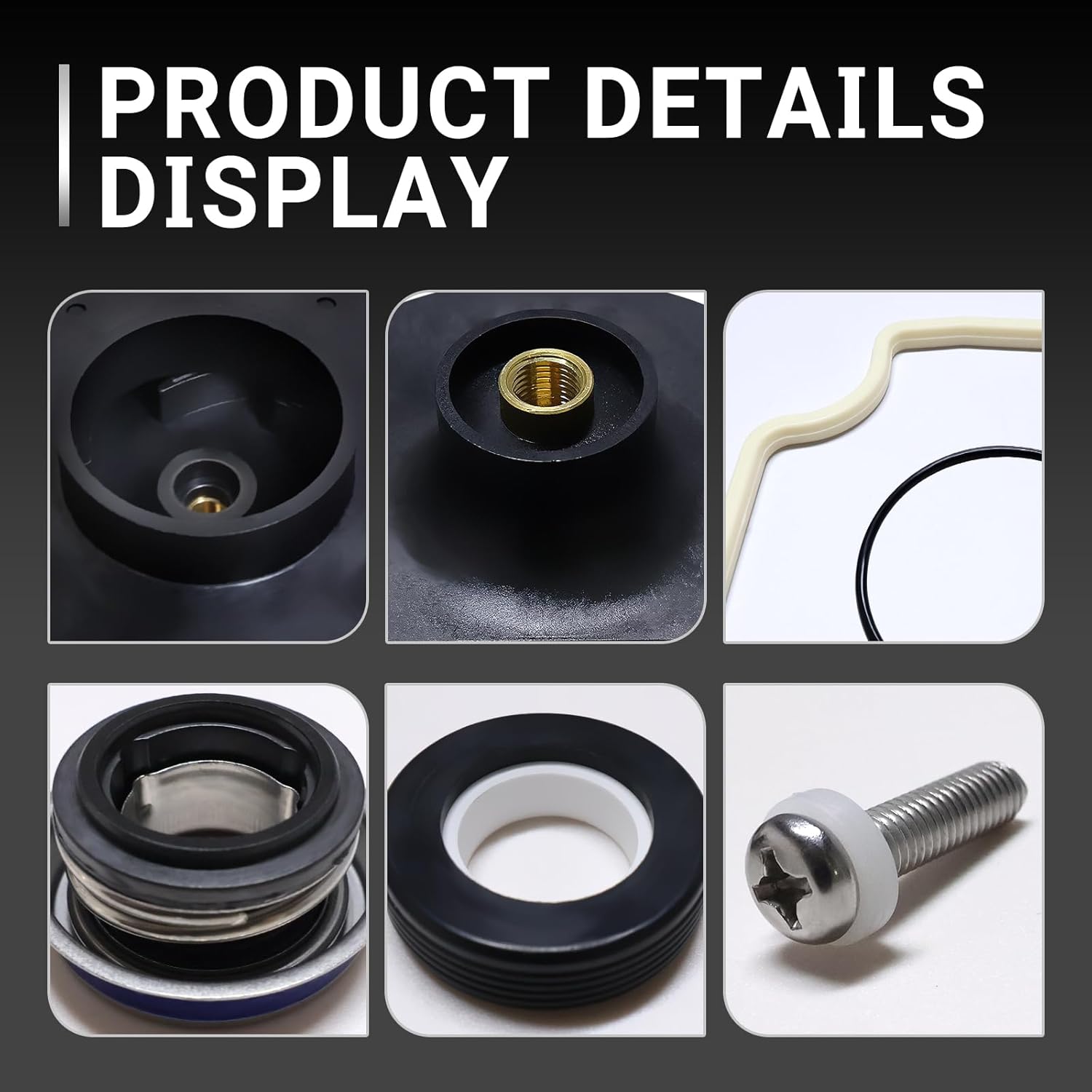 073127 Impeller Replacement Kit Fits for Pentair Whisperflo 075713 071444 PS-1000 357102 071652 Pool and Spa Pump Impeller Replacement 073127 Kit