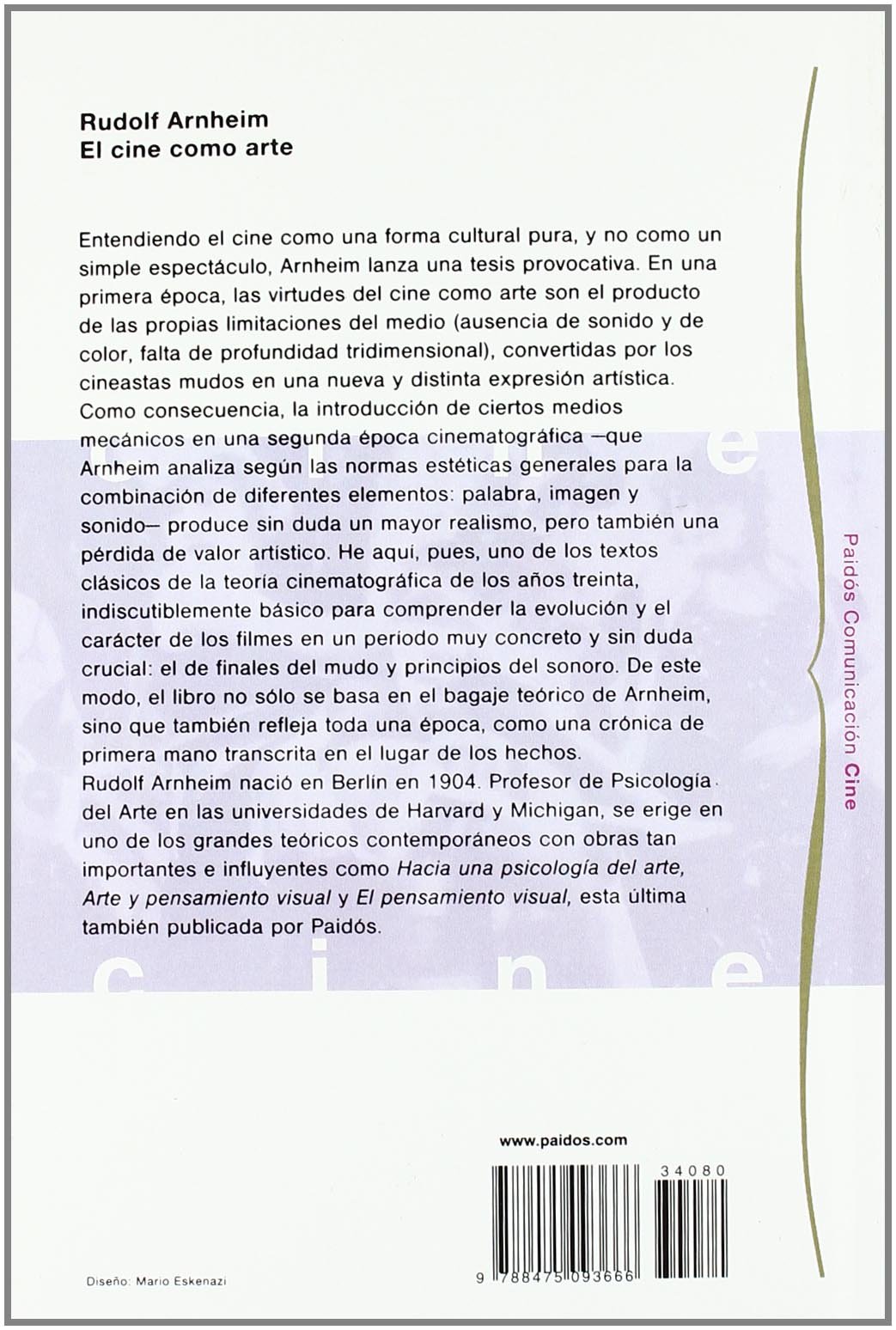 El cine como arte / Cinema as Art: 80