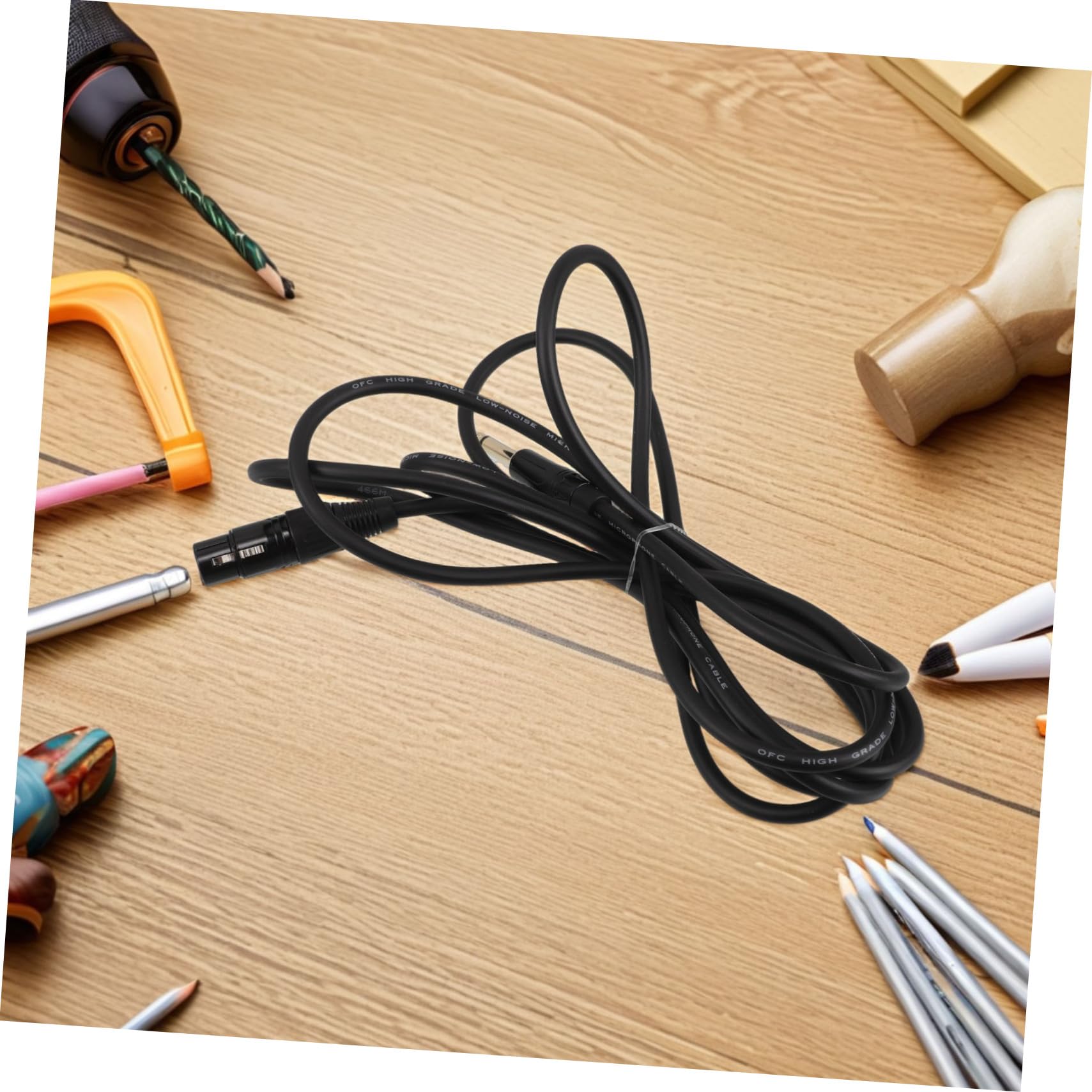 3 Pezzi Microfono Xlr Jack Adattatore Audio e Versatile per Connessione Veloce e Chiaro