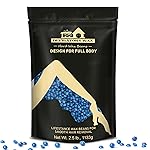 Lifestance 2.5lb Wax Beads Kit, Cream Hard Wax Beans For Hair Removal Eyebrow Face Underarm, Waxing for Brazilian Bikini Coarse Hair Women Men Large Pearl Beads Refill for Wax Pots