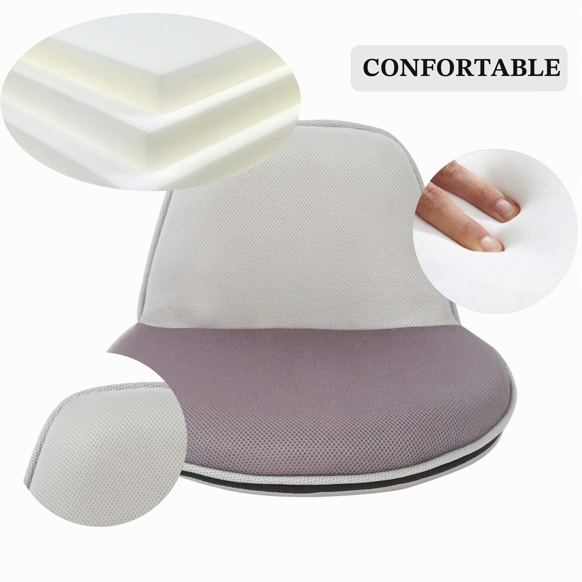 Rebecca Mobili Fauteuil Pliant, Chaise de Sol, Polyester Maillé, Yoga Lecture, Salle de Séjour - Dimensions : 44 × 52 × 50 cm (H x L x P)
