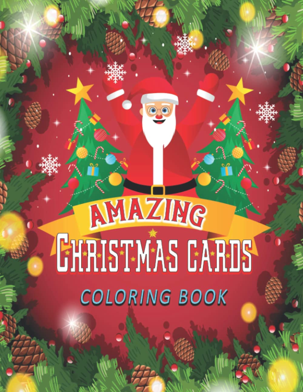 Buy Amazing CHRISTMAS CARDS COLORING BOOK Winter Scenes Coloring Book buy-amazing-christmas-cards-coloring-book-winter-scenes-coloring-book