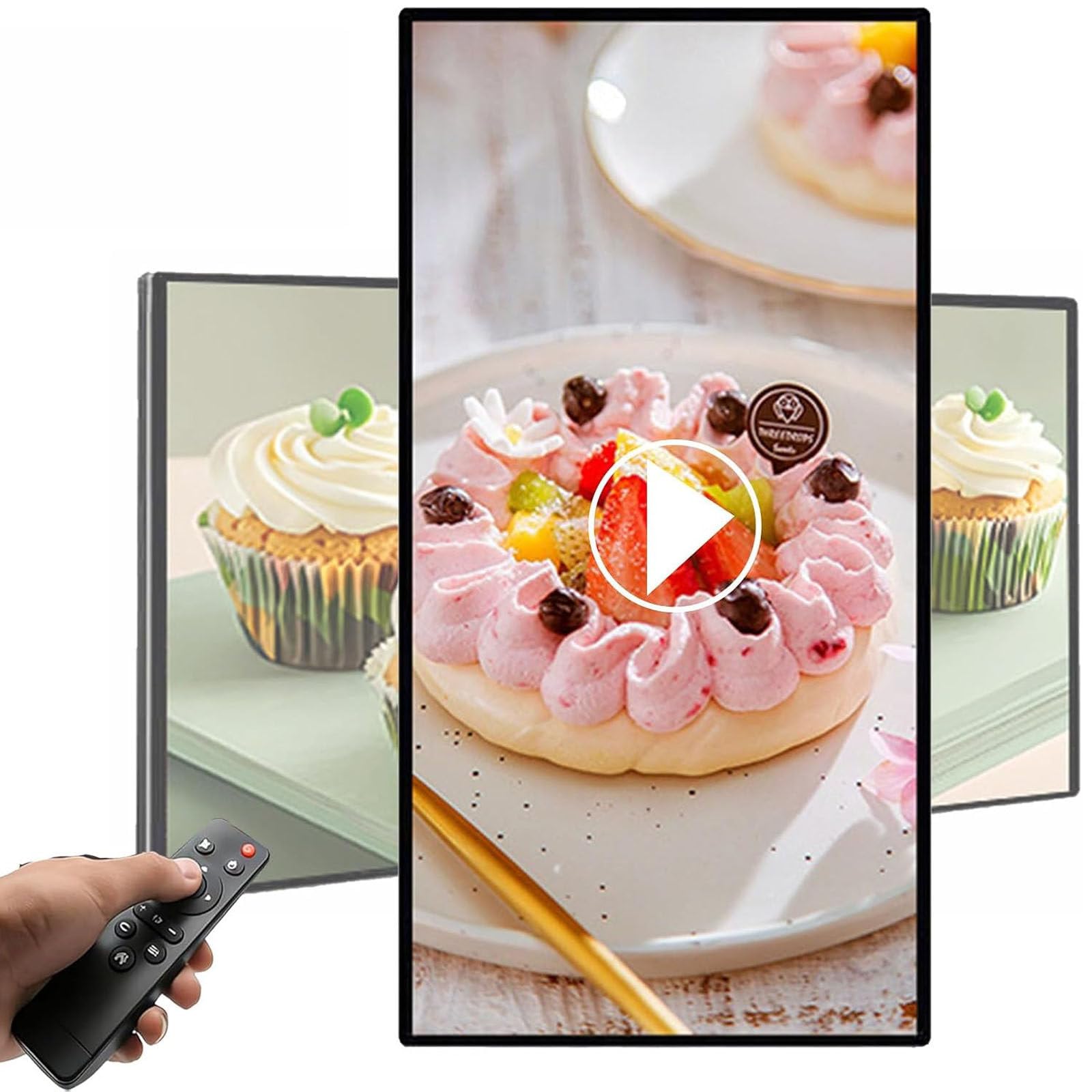 15,6'', 18,5'', 21,5'', 23,6'', 27'', 32'', 43'' Ekran reklamowy, kiosk cyfrowy, odtwarzacz wideo do restauracji, barów z herbatą bąbelkową, sklepów detalicznych, odtwarzacz multimedialny 43in