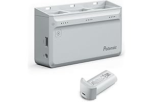 Potensic Atom SE Parallel Charging Hub, Fast Battery Charger, and Super Quick Charge Adapter Pack