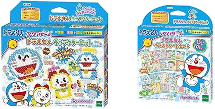 Amazon アクアビーズ ドラえもん キャラクターセット アクアビーズアート キラキラビーズ8色セット Aq 80 セット買い おもちゃ おもちゃ