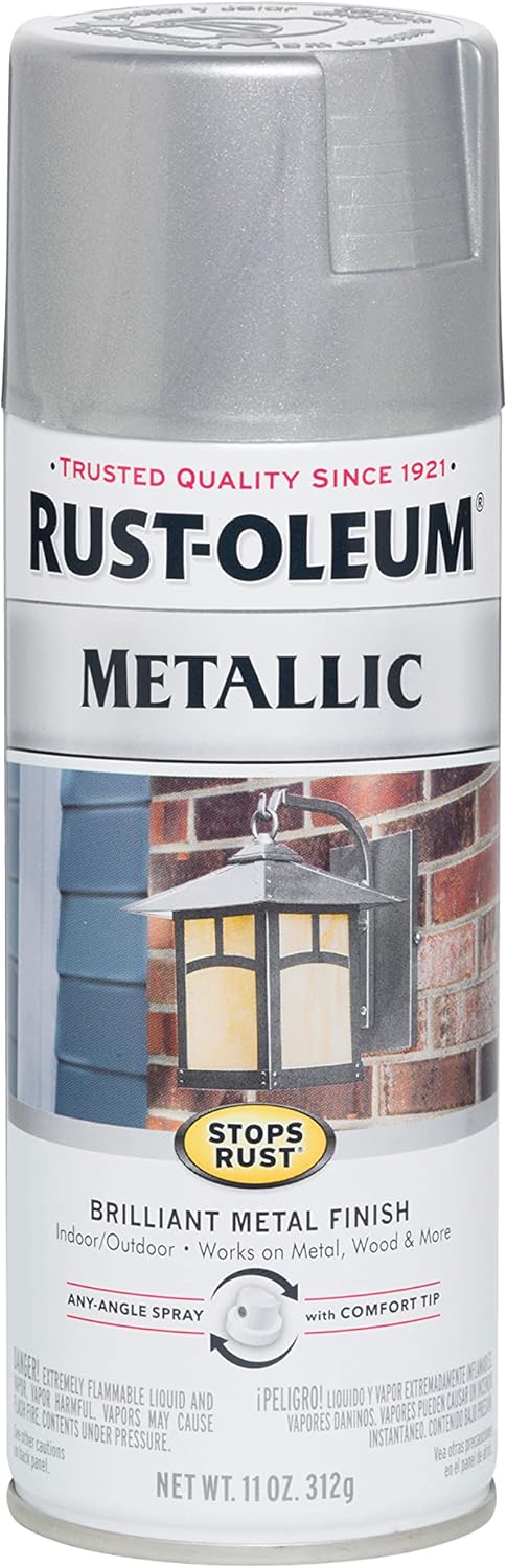 Rust-Oleum 7271830 Stops Rust Metallic Spray Paint