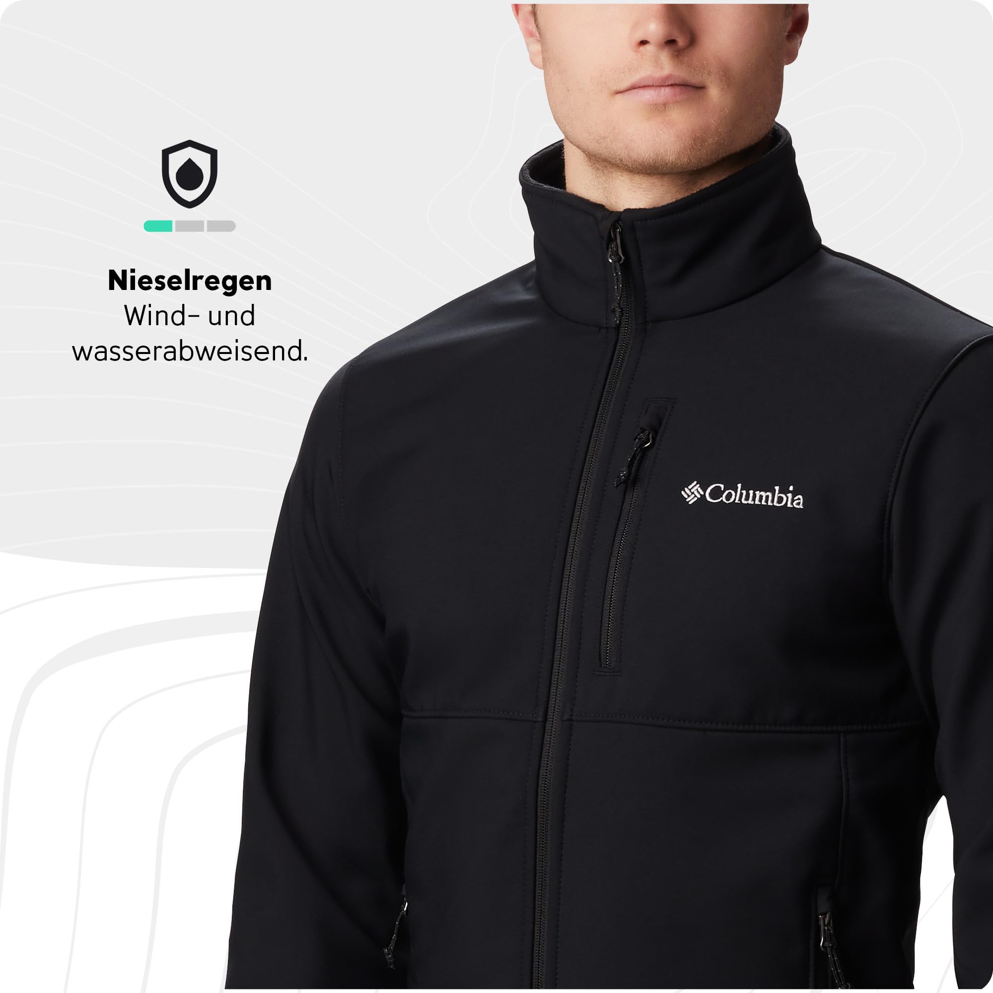 Columbia Ascender Softshell Jacket, Softshelljacke für Herren
