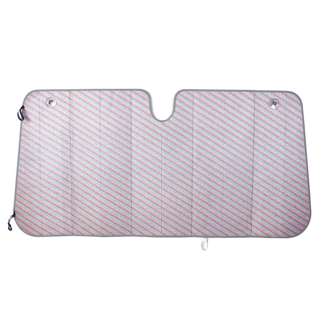Ruilogod Sombrilla de Parabrisas de Coche Colorido 142 x 70 cm