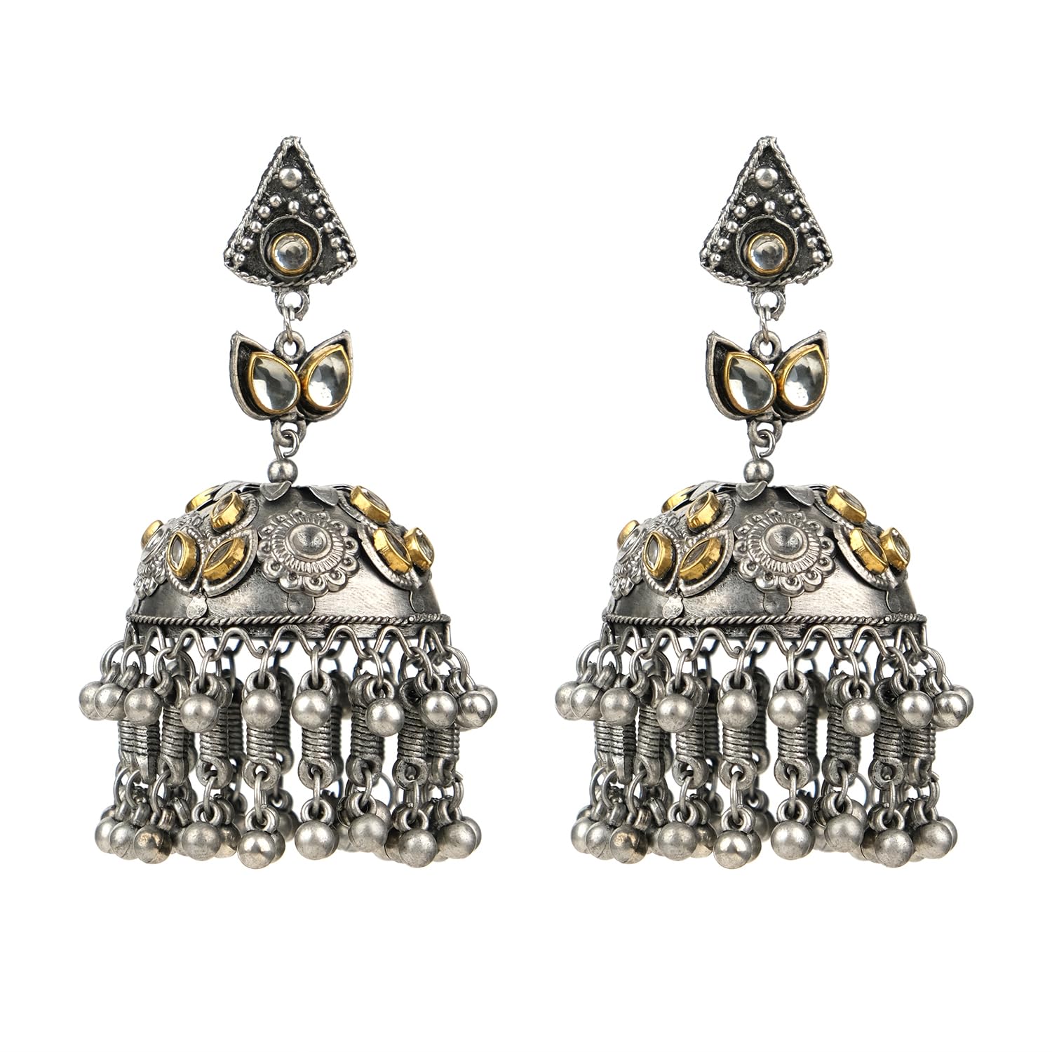 XPNSV Oxidised Jhumka Earring | Anti Tarnish, Light Weight, Diwali Special Jewellery for Women, Girls and Her (Ruhaani Jhumka Earrings) (B0CC9QC54P) Amazon Price History, Amazon Price Tracker