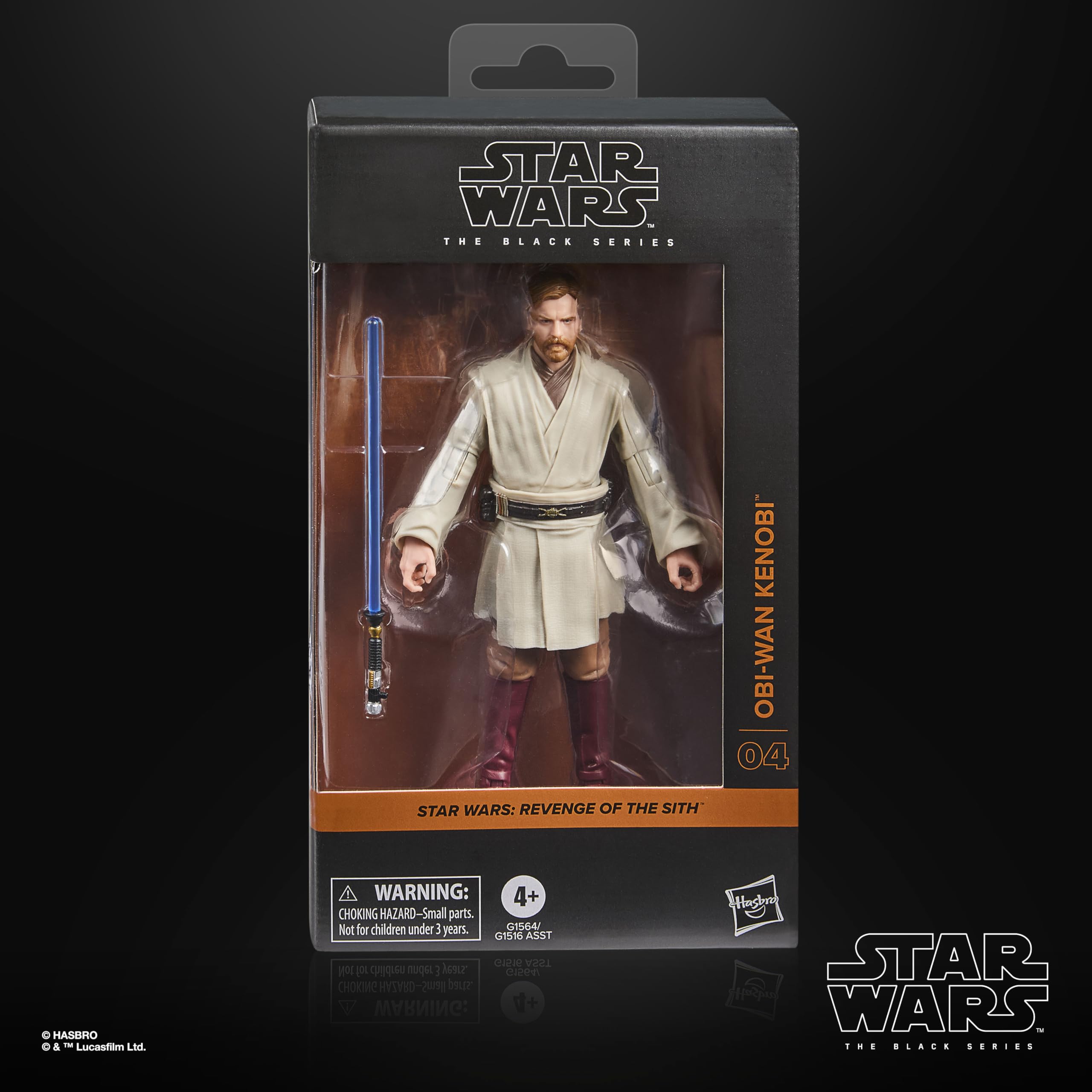 Star Wars Hasbro The Black Series, Obi-Wan Kenobi, action figure collezionabili premium ispirate alla serie vendetta dei Sith, da 15 cm