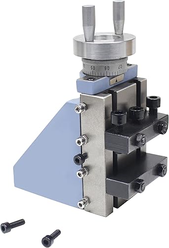 CNCTOPBAOS 210 mini torno de fresado vertical portaherramientas deslizante, herramienta de torno de hierro fundido, carrera de elevación de 3.3