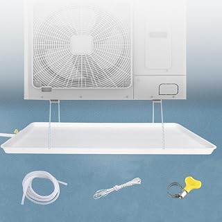 Air Conditioner Drip Pan - Air Conditioner Drip Tray Condensate Drain Pan - Perfect for Indoor/Outdoor Split Air Conditioner Heat Pump Systems (Color : 1-2p, Size : 2m hose)