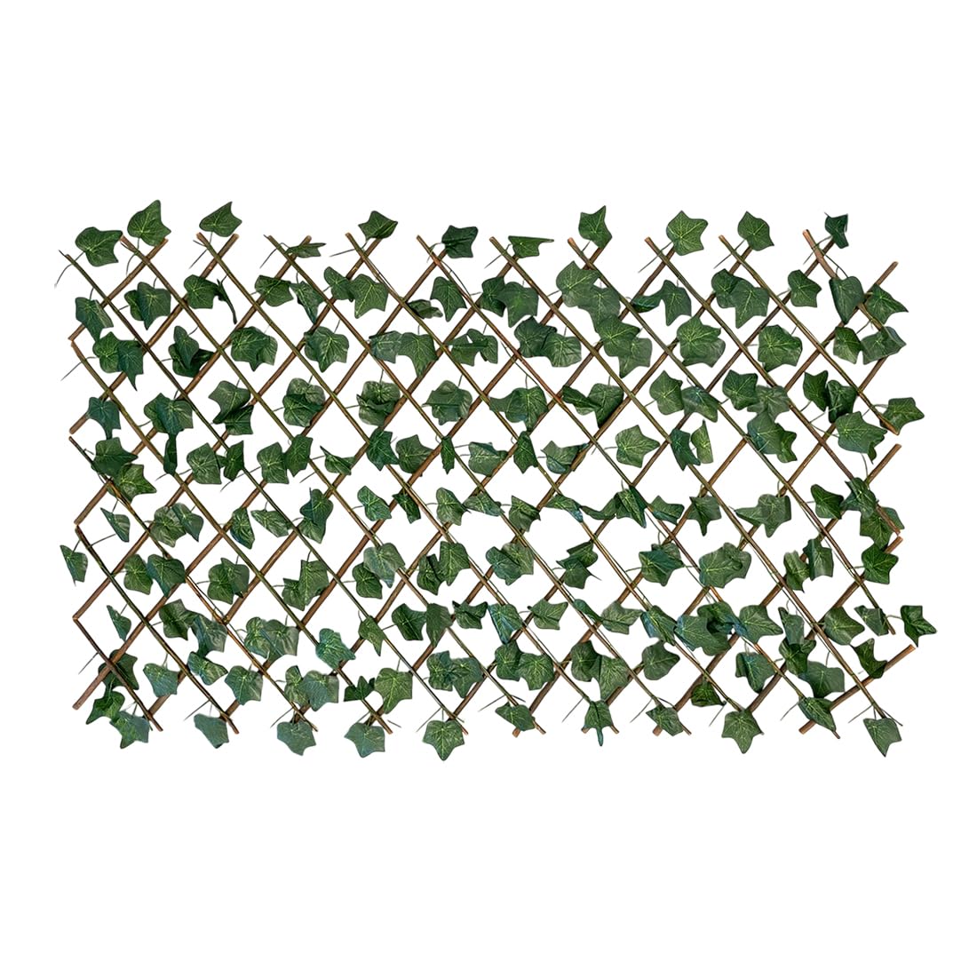 Acomoda Textil – Celosía Extensible de Madera Natural con Hojas Elegante, Resistente y Versátil 180x81 cm. Valla Decorativa de Ocultación para Balcón, Patio Jardín y Terraza.