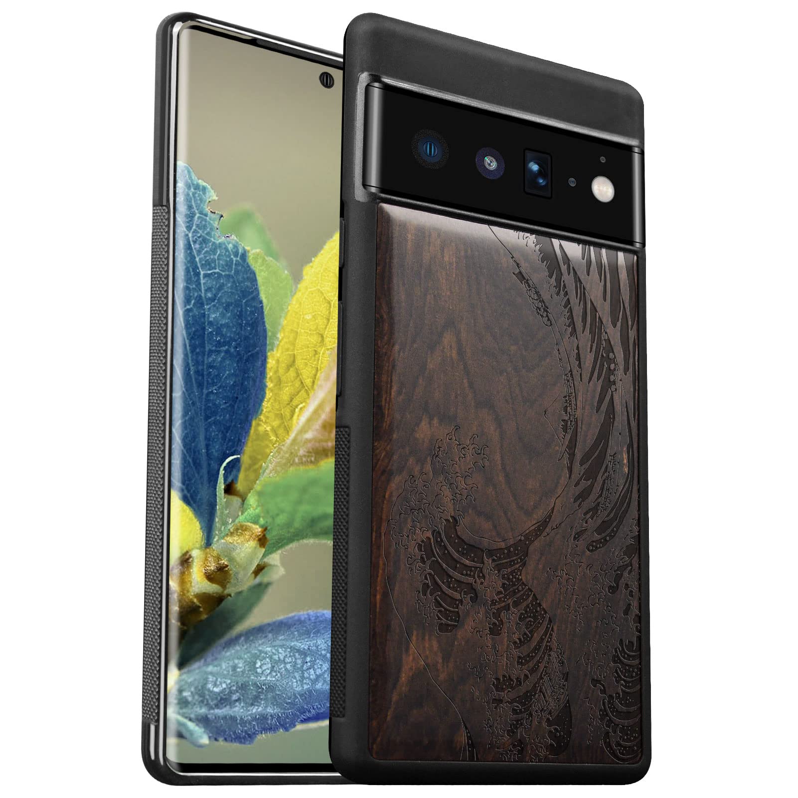 Carveit Custodia Compatibile con Google Pixel 6 Pro Cover Antiurto con