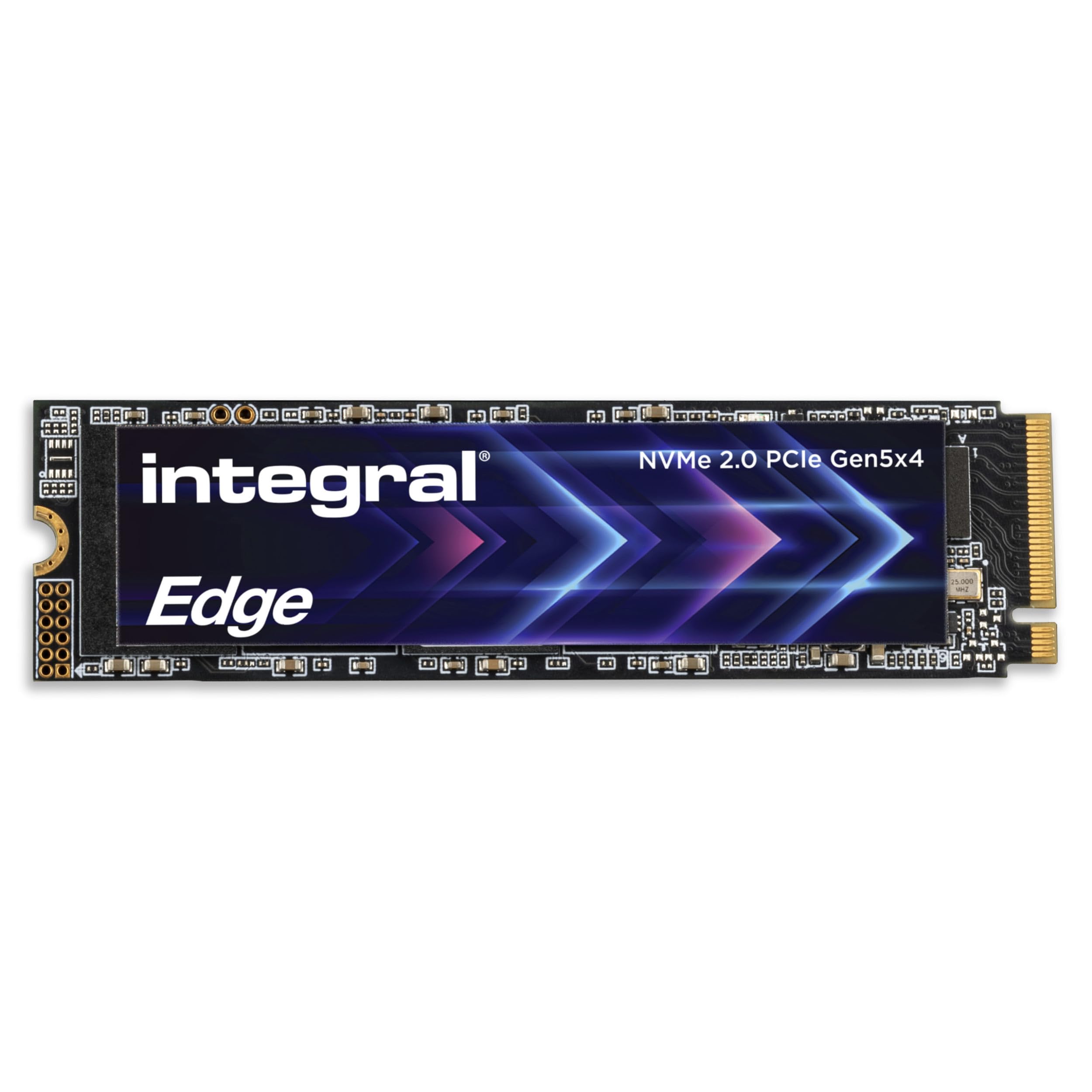 Integral Edge Gen 5 2 TB PCIe 5.0 M.2 2280 NVMe SSD – 10 300 MB/s odczyt i zapis 8600 MB/s, 1,3 mln IOPS, szybkie gry, wideo 4K/8K, tworzenie sztucznej inteligencji i renderowanie 3D