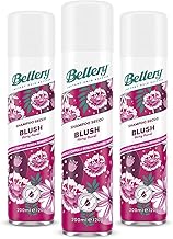 Bellery Blush Flirty Floral Dry Shampoo – Dry Shampoo Spray for All Hair Types – Refreshing and Reviving Formula – Fruity and Floral Fragrance – 3 Shampoo Spray 200 ml