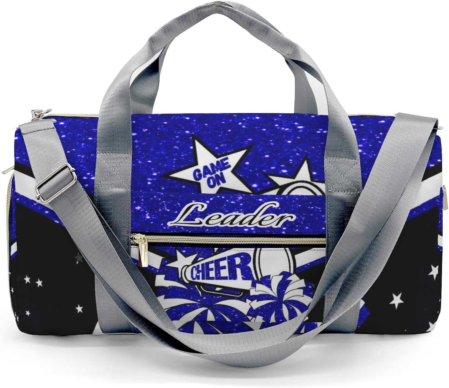 Personalized Cheer Duffle Bag Cheerleader Sleepover bag with Shoe Compartments Gifts for Cheer Team Coach