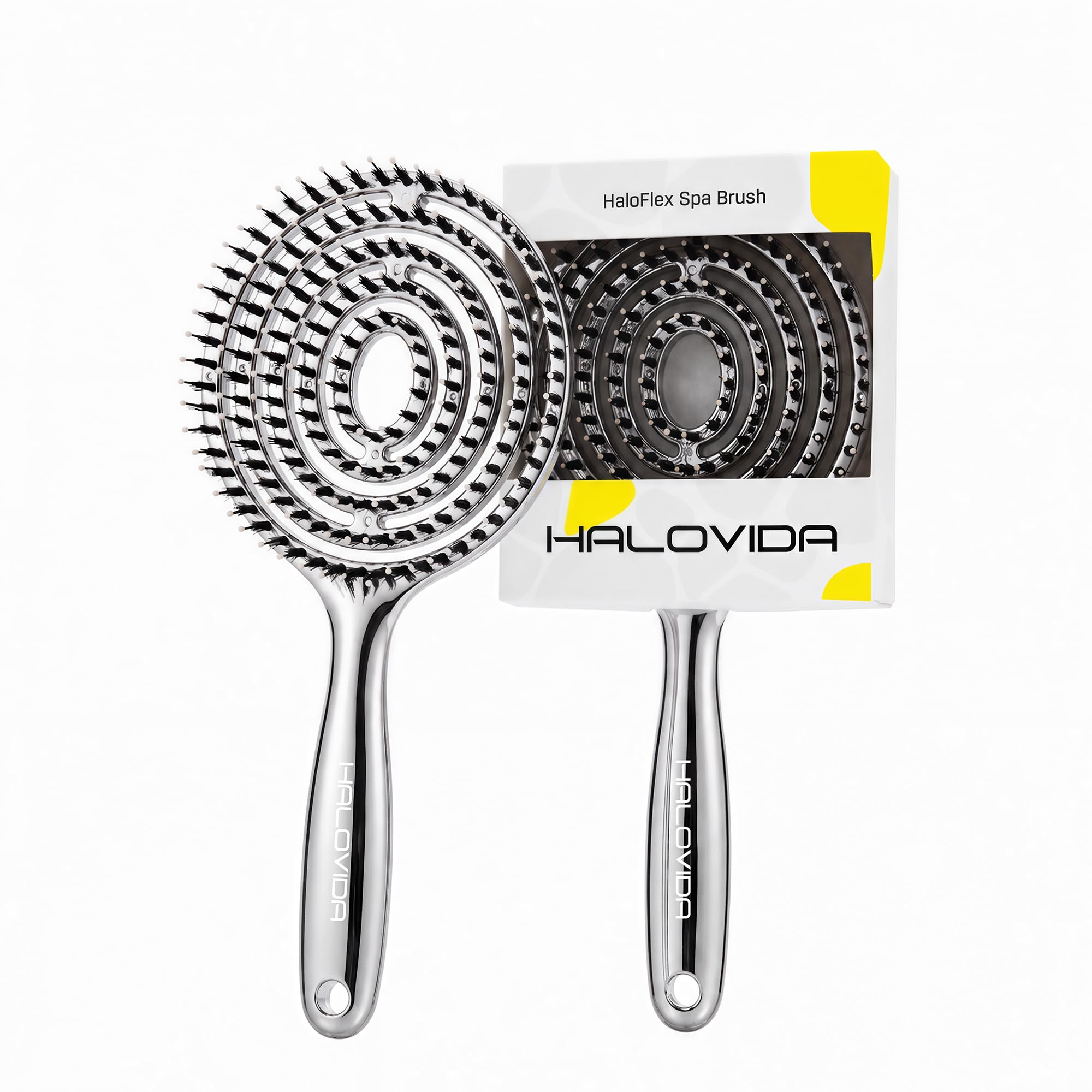 Imagen del producto: HALOVIDA Cepillo para Cabello Desenredante, Sin Tirones, Anti Frizz