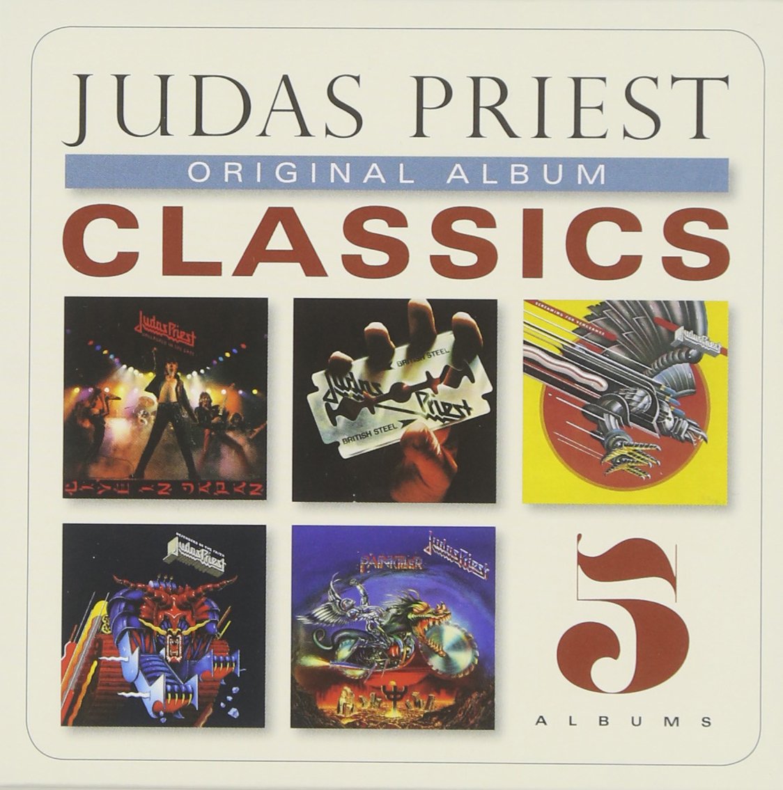 Amazon.com: Judas Priest Classics - 5 Albums (Unleashed In The