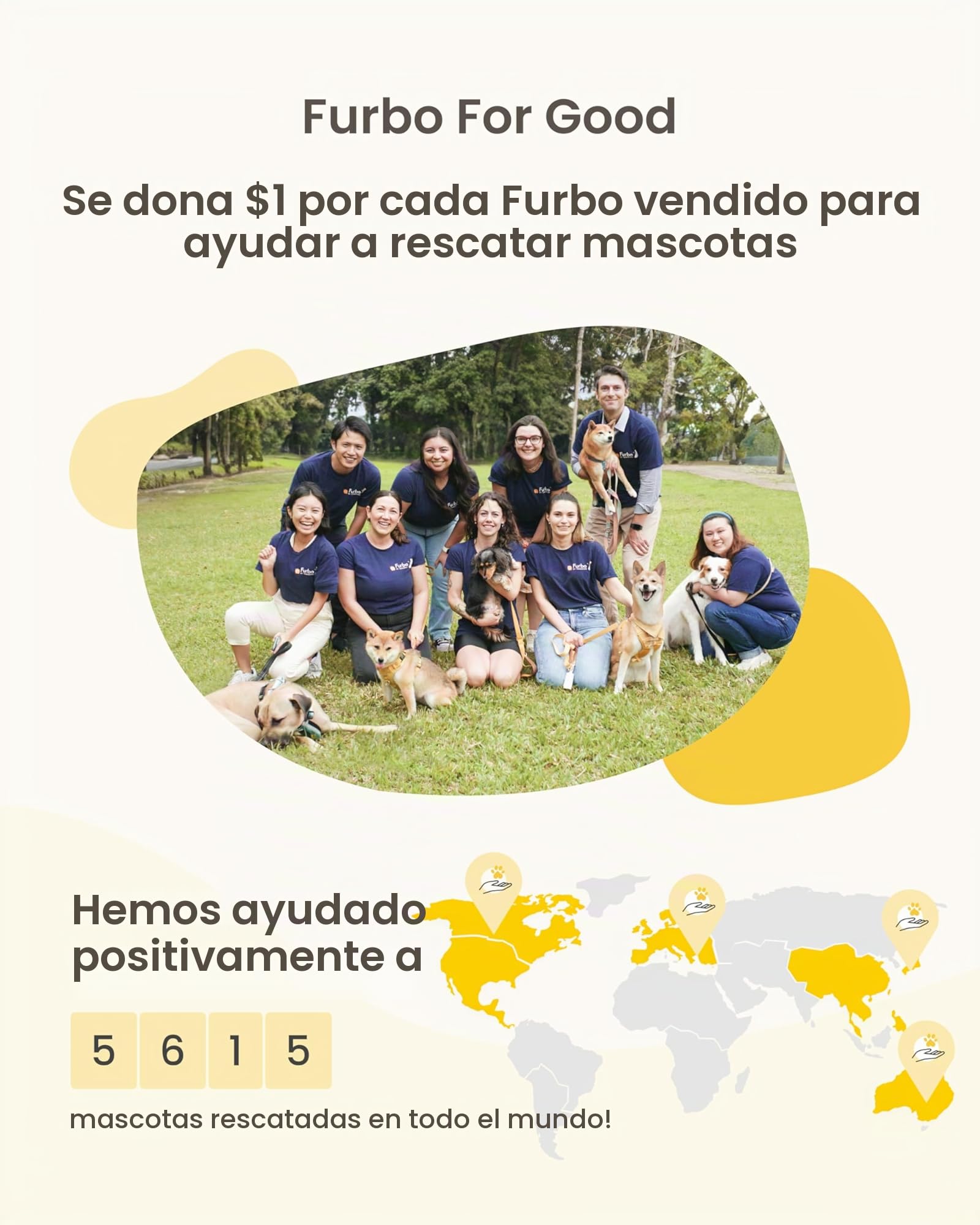Furbo Mini cámara de 360º para mascotas, desbloquea la cámara inteligente y las funciones inteligentes con plan de pago: seguridad para el hogar y alertas de seguridad para perros y gatos, dispensador